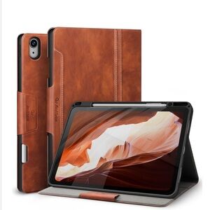 Brown Leather Tablet Case for iPad Air 13” 2025 M3/2024 M2